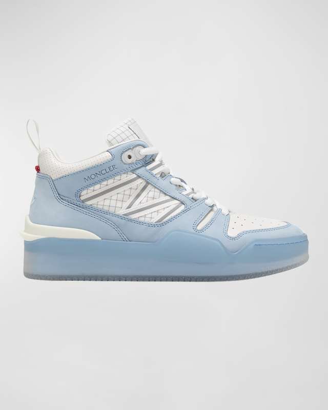 Pivot Leather High-Top Sneakers